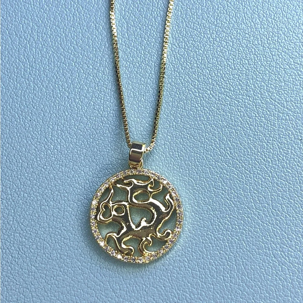 ๐14K Gold Pendant Necklace - Picture 1 of 6